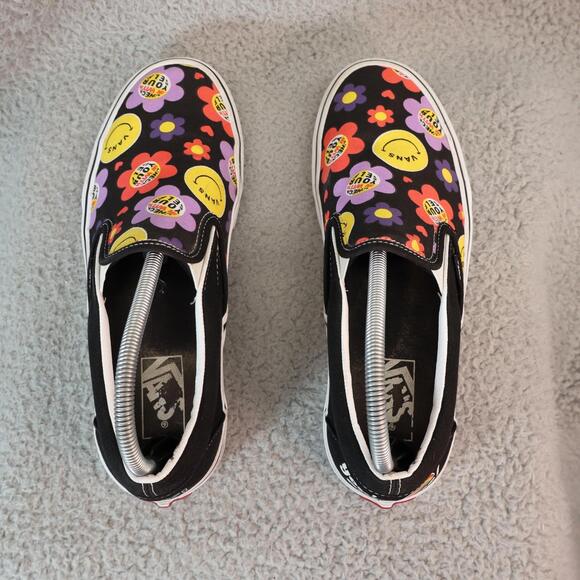 VANS Classic Slip-on Radically Happy Canvas 8 Men /Women 9.5 - Picture 6 of 9
